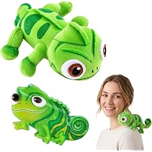 2-Piece Chameleon for Easter, Chameleon Plush Dolls,Chameleon Stuffed Animal Toys, Lizard Cosplay Props Merch Gifts for Women Adults