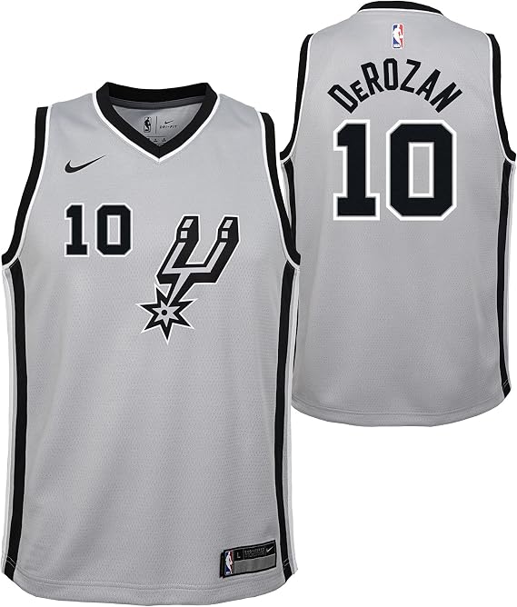Outerstuff NBA Boys Youth (8-20) Demar DeRozan San Antonio Spurs Swingman Statement Jersey