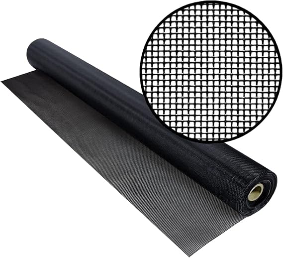 Phifer 36-Inch by 100-Feet TuffScreen, Black Screen, 3014090