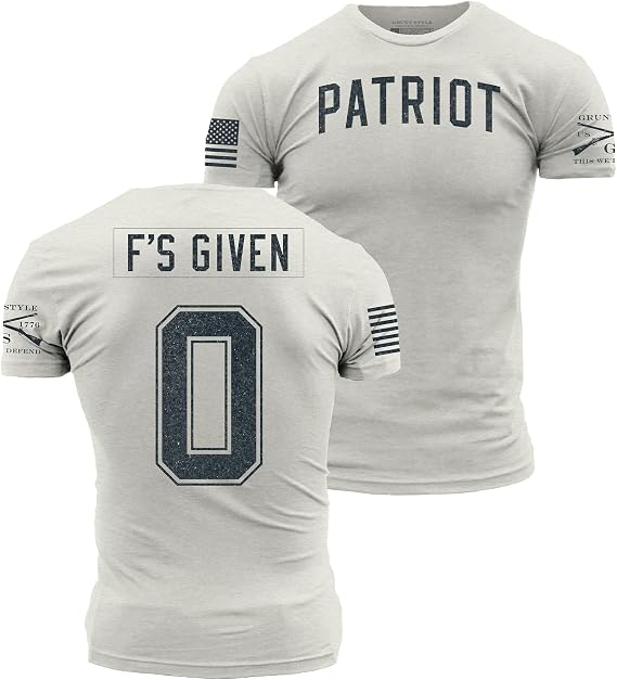 Grunt Style Zero F's Given Men's T-Shirt