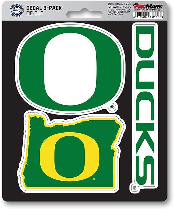 NCAA Oregon Ducks Team Decal