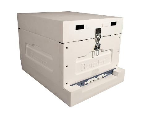 Complete Lyson Beehive Kit, Assembled, with 10 Frames, Insulated Polystyrene