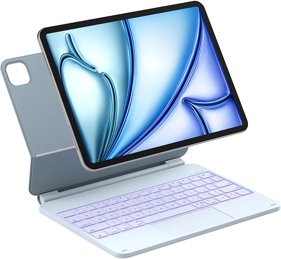 Inateck for iPad Air 11/Pro 11 Inch Case with Keyboard, Floating Cantilever