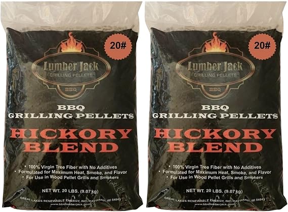 Lumber Jack 40 Pound Hickory Blend BBQ Pellets