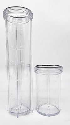 Salt-Away Reservoirs, Includes 1 Each - 6 fl oz 177 ml & 12 fl oz 355 ml.