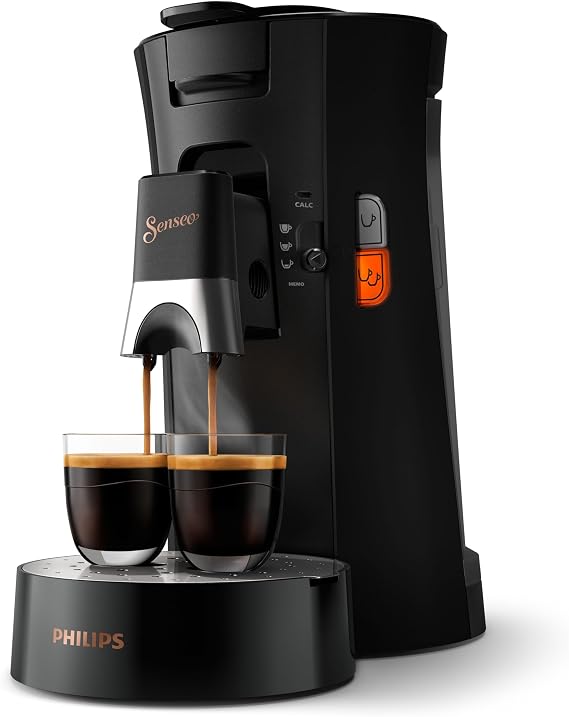 PHILIPS Senseo Select Coffee Pod Machine Black 3 Specialities