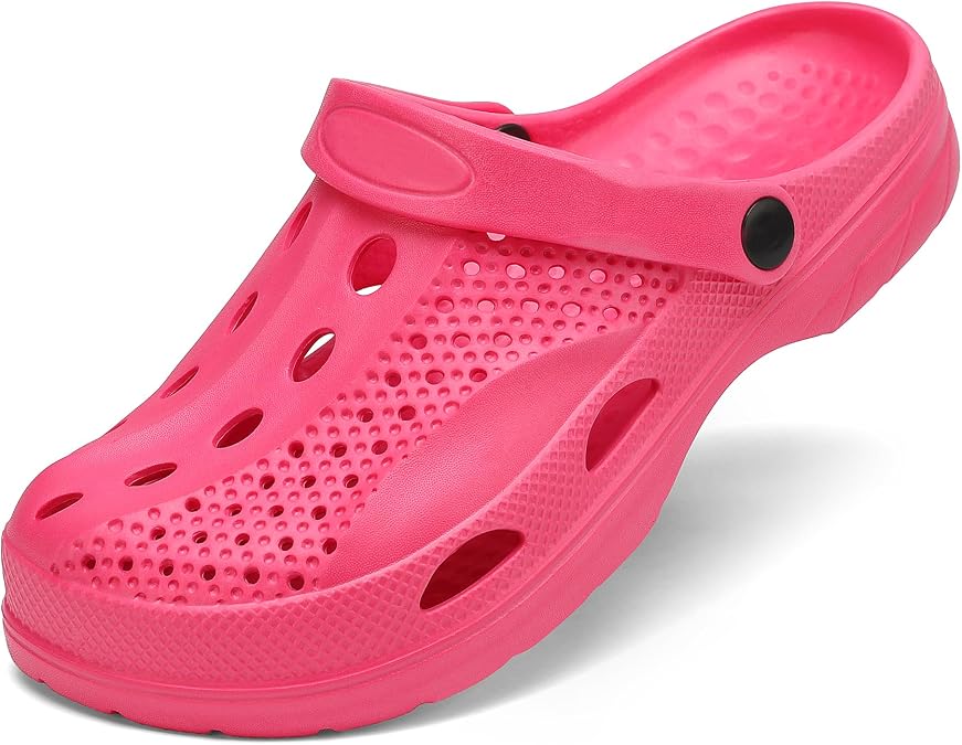 SOSOWHLTE Men & Women Clogs with Arch Support Lightweight Garden Shoes