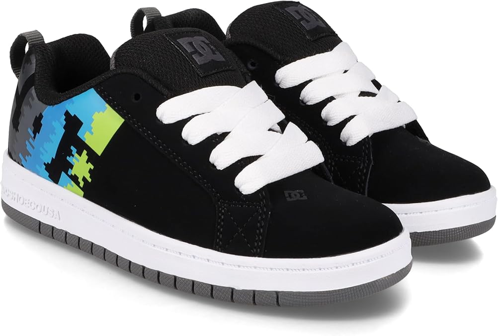 DC Shoes Boys Court Graffik Skateboard Shoes