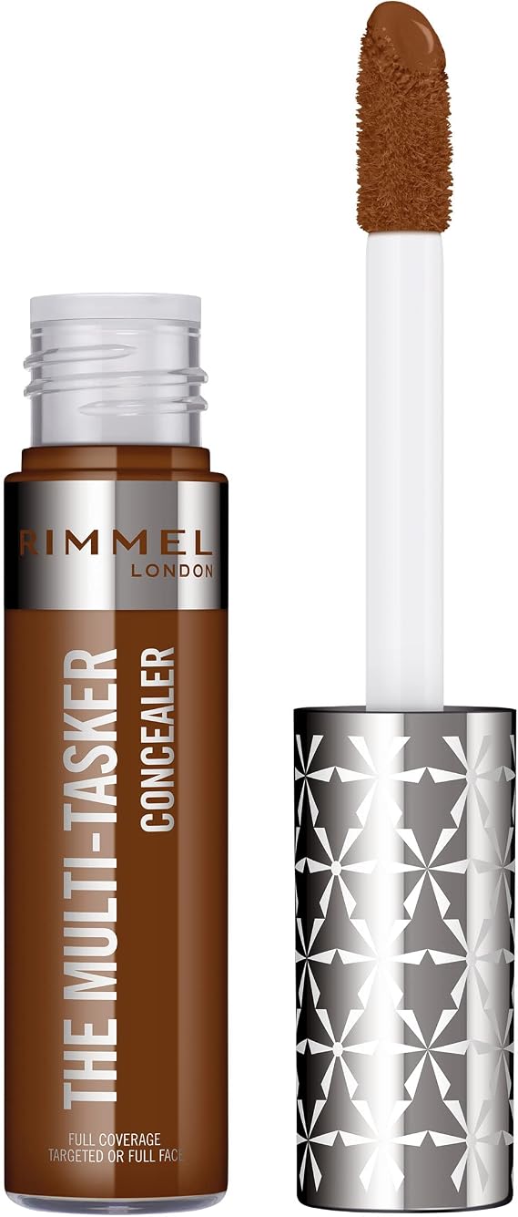 Rimmel Multi Tasker Concealer Tiramisu, crease-proof, transfer-proof and waterproof, provides up to 24 hours of wear 10ml