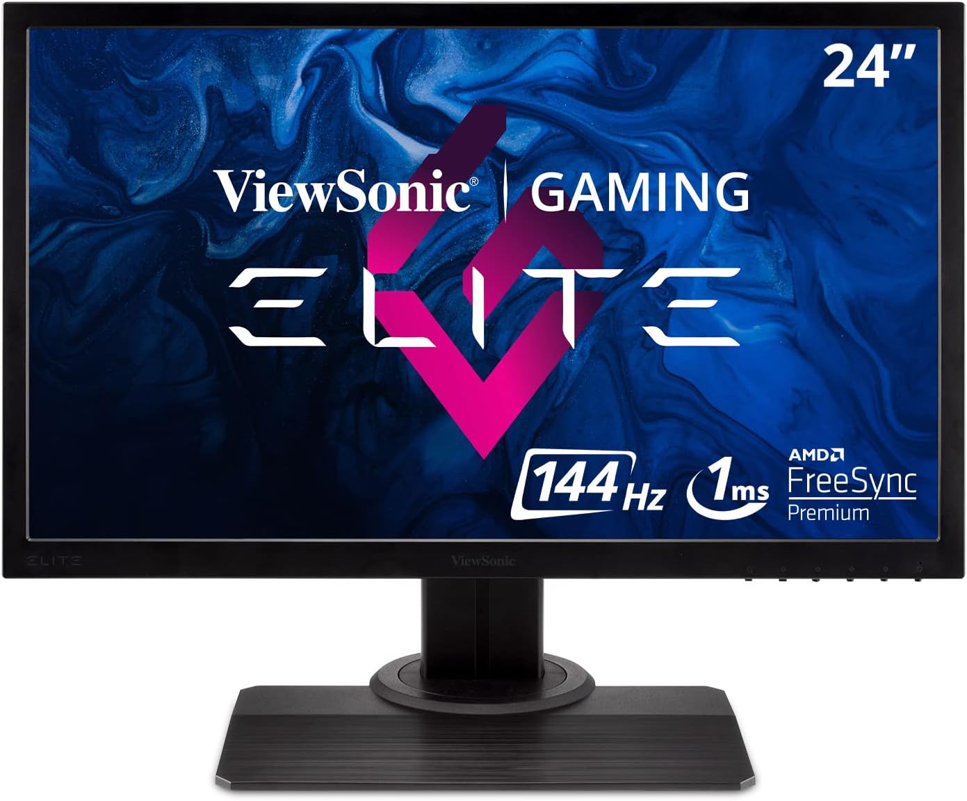 ViewSonic XG240R 24 Inch 1080p 1ms 144Hz RGB Gaming Monitor with FreeSync Premium, Eye Care and Advanced Ergonomics for Esports
