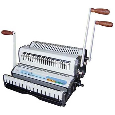 Akiles Wiremac Combo-21 14" Heavy Duty Binding Machine & Punch, Combs & 2:1 Wire