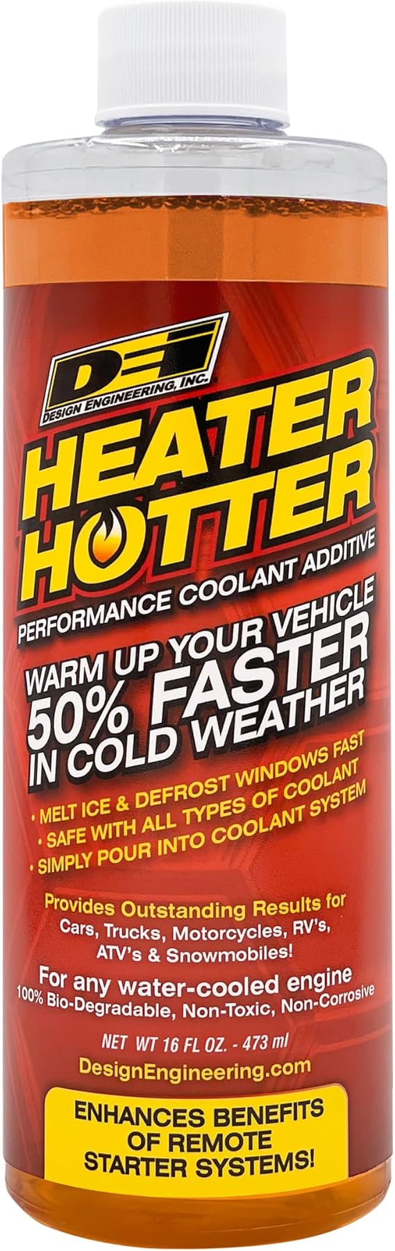DEI Heater Hotter Radiator Additive Accelerates Heat Transfer 16 oz