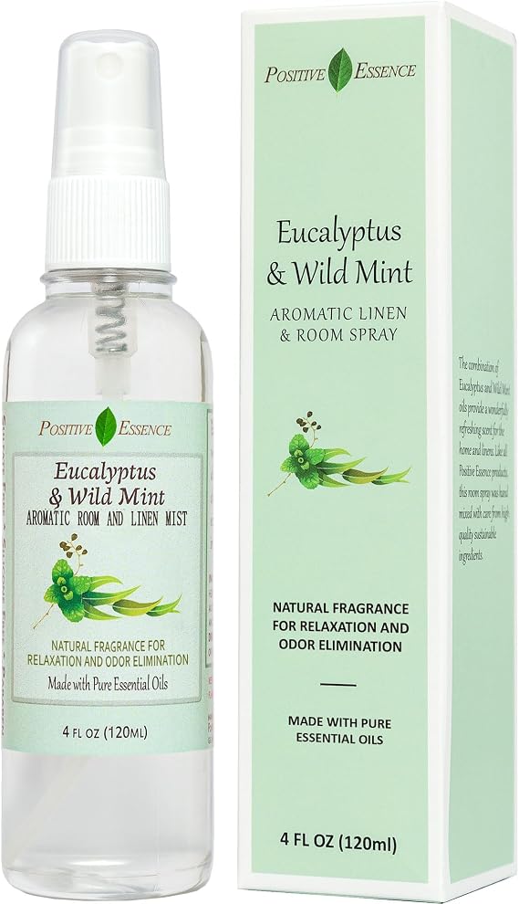 Eucalyptus & Wild Mint Room Spray & Linen Spray, Home Fragrance, 4.06 fl oz