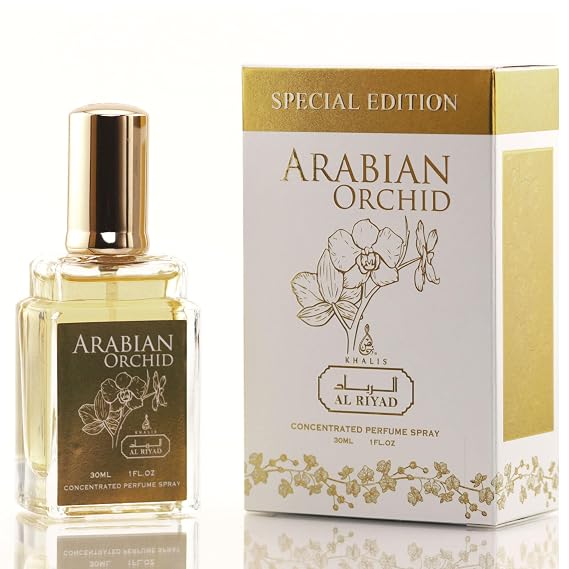 Maison d'Orient ARABIAN ORCHID 30 mL Spray Cologne; Travel Size Perfume for Women - Perfumes Arabes Para Mujeres y Hombres; Inspired by allure of