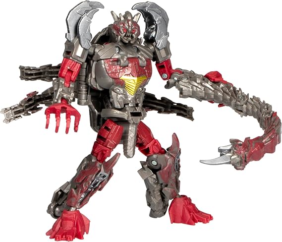 Transformers Toys Studio Series Deluxe Class Rise of The Beasts 115 Double Punch 4.5-inch Converting Action Figure, 8+ | Transformers Studio Series 5 Inch Action Figure Deluxe Class (2025 Wave 1) - Double Punch #115
