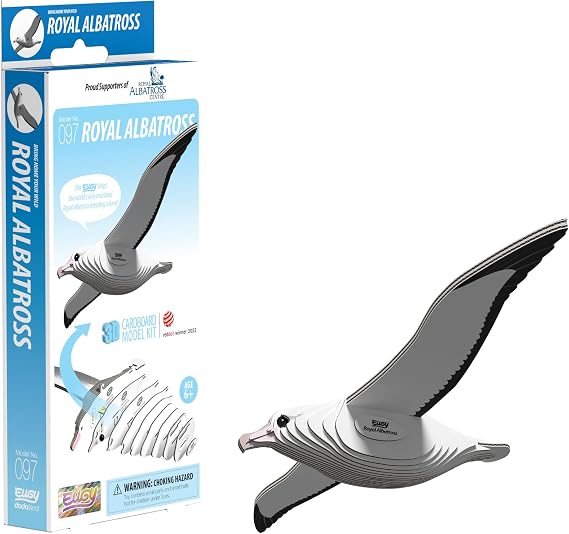 EUGY Royal Albatross 3D Model Craft Kit