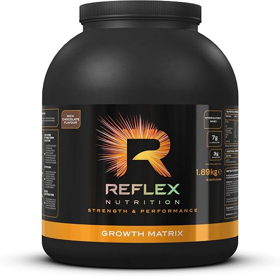 Reflex Nutrition Growth Matrix Powder Rich Chocolate 1.89 Kg