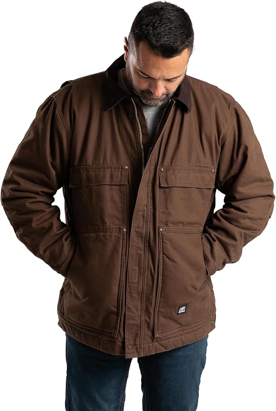 Berne Men's Heartland Washed Chore Coat
