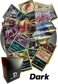 Dark Type TCG Random Assortment Bundle ||  Ultra Rare + 30 Random Cards + Dan123yal Deck Box