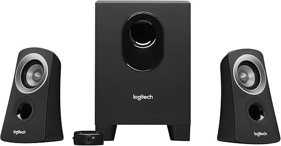 Logitech Speaker System Z313 (2.1) 980-000413 Black