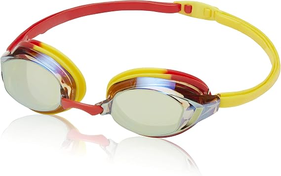 Speedo unisex-adult Swim Goggles Vanquisher Extended View