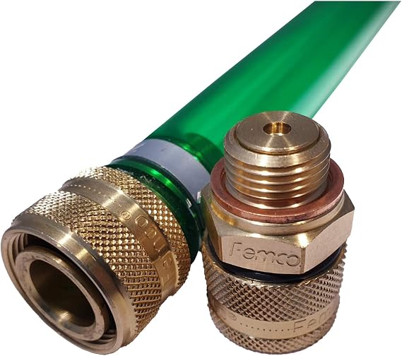 Femco Oil Drain Plug Set (1/2-20-UNF-T9 + 10 inch hose)
