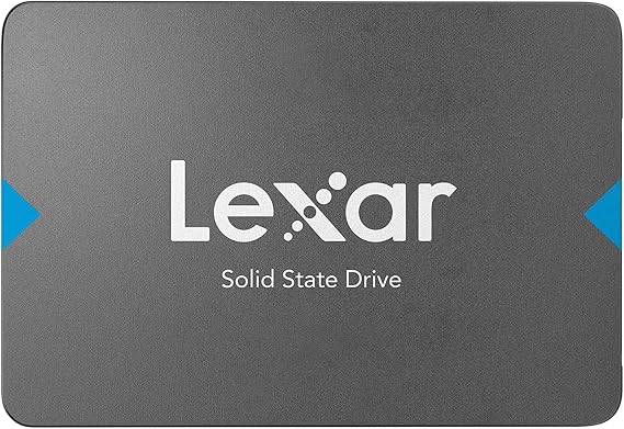 Lexar 2,5 inç SATA III (6 Gb/s) 256 GB SSD, katı hal sürücüsü, SSD sabit disk dahili 550 MB/sn'ye kadar okuma, SATA SSD dizüstü bilgisayar, masaüstü bilgisayar/PC için