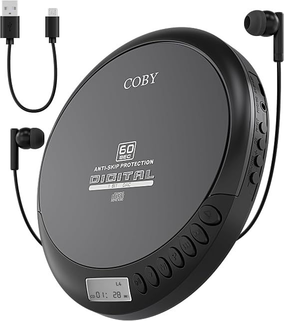 Coby Portable Compact CD Player by Coby