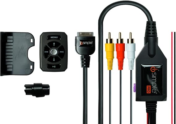 IS76PRO Audio/Video Cable with Remote for iPod, iPhone and iPad