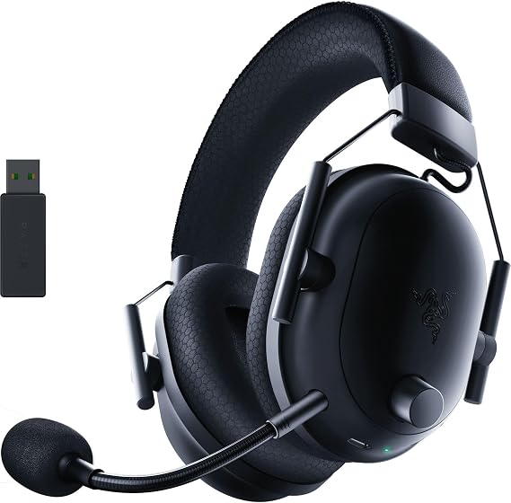 Razer BlackShark V2 Pro Wireless Gaming Headset, 70 Hr Battery, Black