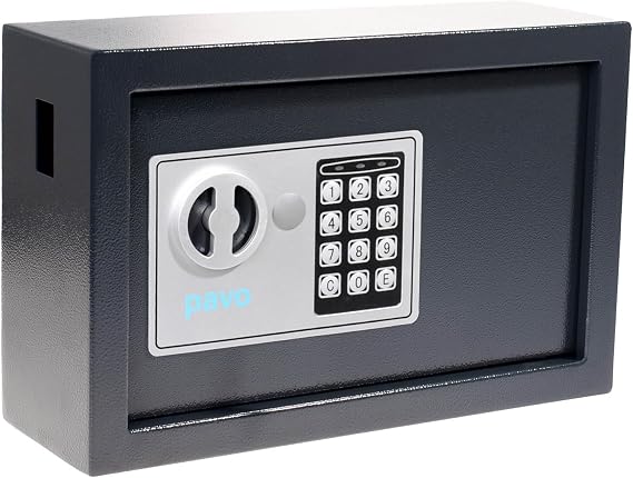 Pavo High Security Key Cabinet for 20 Keys, Grey