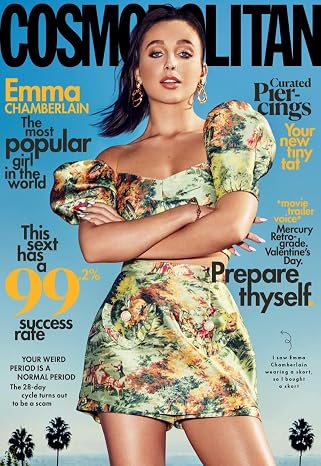 Cosmopolitan Magazine - February 2020 - Emma Chamberlain