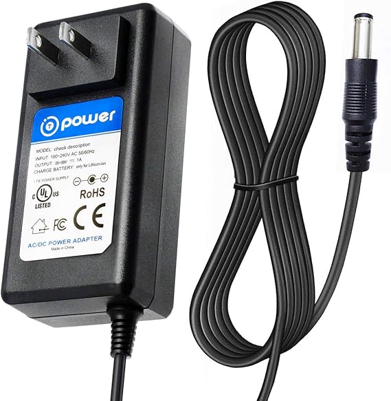T-Power 12V Charger for Phillips Hue Go Smart Lighting 7602031 & Lumea Precision PL Hair Removal Device System SC2001,01 SC2002 IPL SC2003,00 IPL SC2004 IPL SC2006 Power Supply Cord