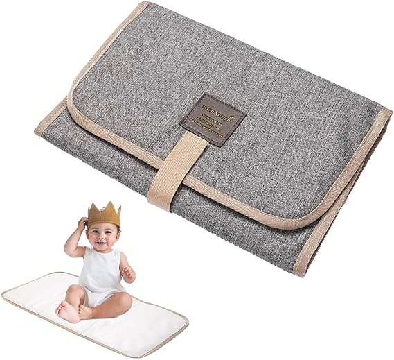 Diaper Changing Mat,Foldable Baby Portable Changing Pad Travel |