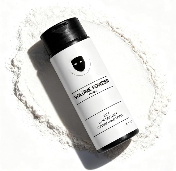 Hair Texture Powder For Men, Hair Powder Men Styling Powder, Hair Volume Powder, Hair Thickening Powder - Adds Natural Volume, Texture & Grip | Lasts All Day, No Grease Or Residue