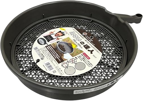 Daiichi Vinyl Gardening Materials, Sieving Master, Diameter 1.2 inches (30 cm), Daimen-kun, Diameter 11.8 inches (30 cm), Handle Included, Lightweight, Soil Making, Flower Bed Making, Garden Making