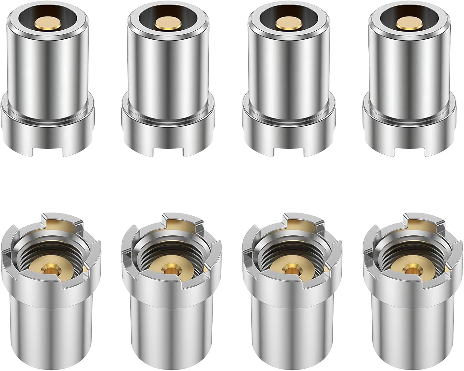 8 PCS 510 Thread Magnetic Adapter for Electronic Devices