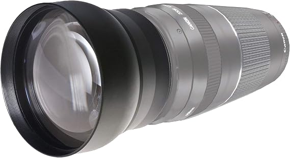 2.2X High Definition Super Telephoto Lens for Canon EF 75-300mm f/4-5.6 III USM & Non USM Lens