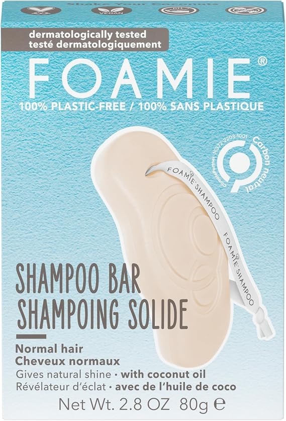 Foamie Shake Your Coconuts Katı Şampuan – Normal Saçlar İçin Nazik Temizlik