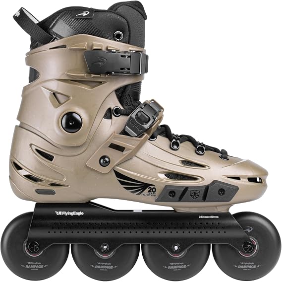Flying Eagle F6 Falcon Pro Freeskates - Adult Inline Skates for Men & Women, Urban Inline Roller Skates, Performance Skating Shoes, Speed Skates for Outdoor Skating, 11 Size Options