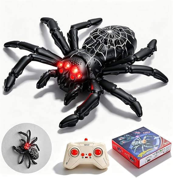 Remote Controlled Spider Toy Remote Control Wall Climbing Spider Car