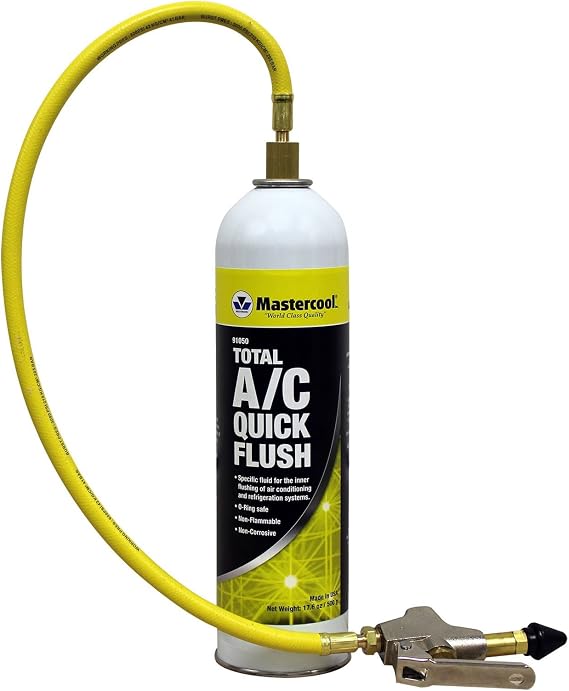 Mastercool 91051 White/Yellow Total A/C Quick Flush Kit