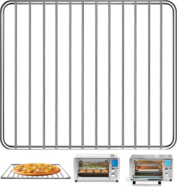 Air Fryer Wire Rack for Emeril Lagasse Everyday 360 Air Fryer, Stainless Steel Air Fryer Accessories Replacement Parts Grill Racks,Not fit for Emeril Lagasse 26 QT 25 QT French Door
