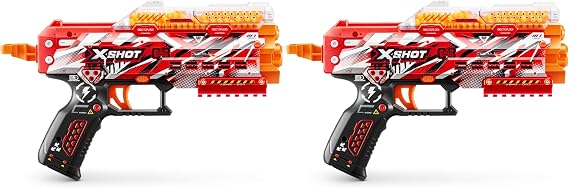 XSHOT Hyper Gel Stinger Blaster, Manual Prime Gel Blaster & 3,000 Hyper Pellets, 200 capacity, Eyewear, Ages 14 & Up by ZURU (Pack of 2)