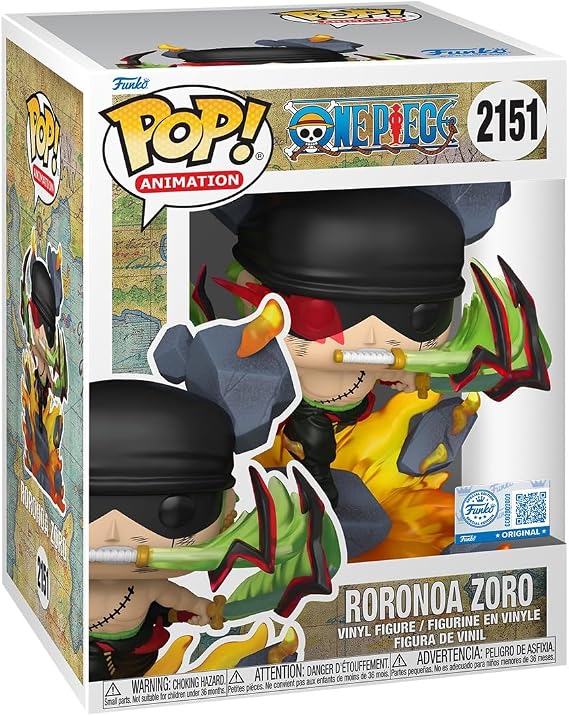 Funko POP! Premium: One Piece - Zoro King of Hell -