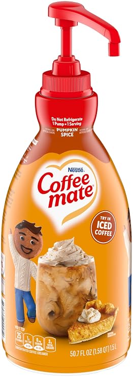 Nestle Coffee mate Pumpkin Spice Liquid Coffee Creamer (1.5 Liter)