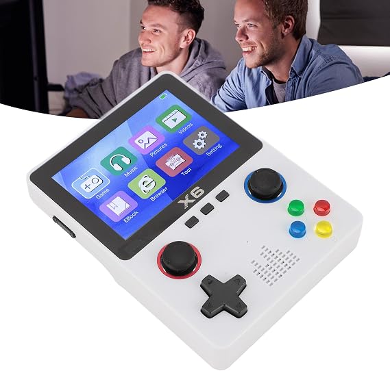 Portable Retro Game Console, Handheld Game Console with 32G Memory Card, 11 Emulators and 3.5" IPS Display Vit