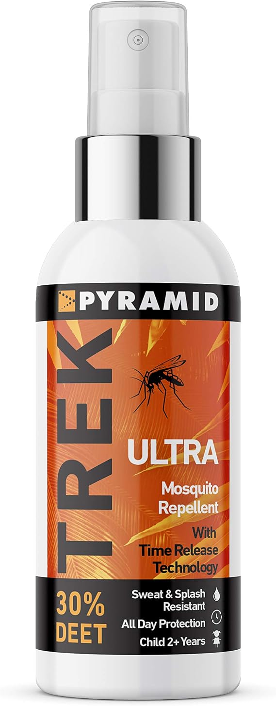 Pyramid Trek Ultra Mosquito & Insect Repellent 30% DEET 12 Hrs Protection