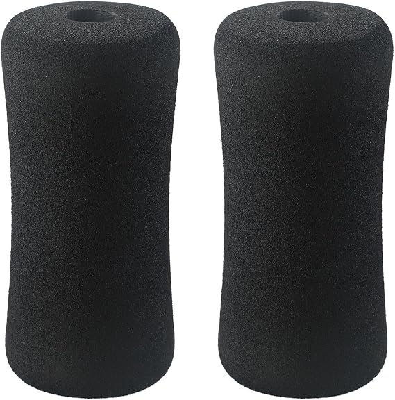 Replacement Foam Foot For Pads Designed for Use on For Leg Extension Machines For Weight Training Benches and Inversion Table Support Tubes (23 * 100 * 175mm)