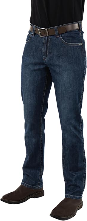 Percha Men's FR Jeans Flame Resistant Lightweight Stretch Pants NFPA 2112 CAT 2